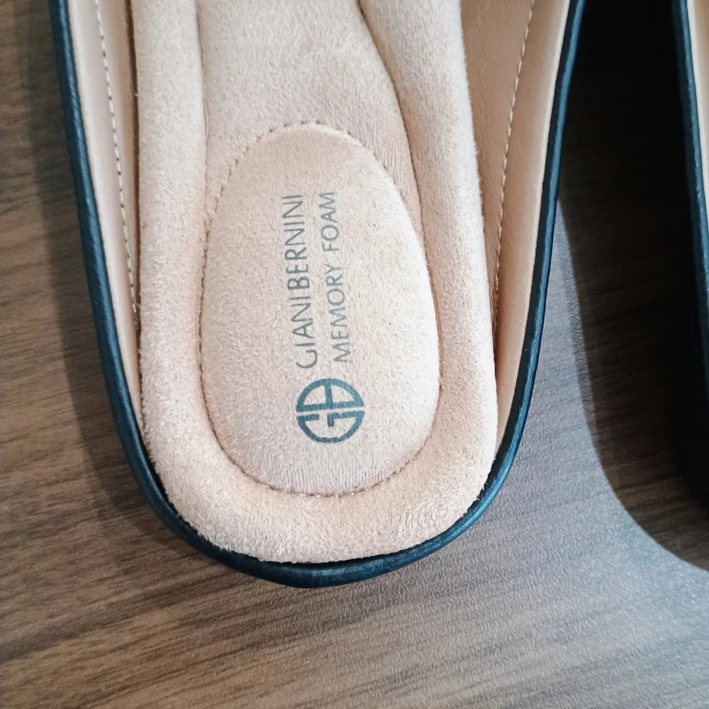 Giani Bernini Black Memory Foam Loafers for Women - Picture 2 of 7